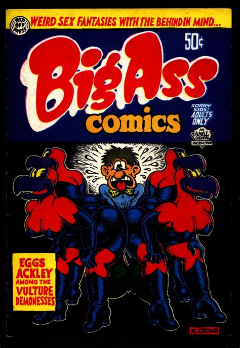 BIG ASS Comics 1 5th Robert Crumb Weird Sex Fantasy Humor Etsy