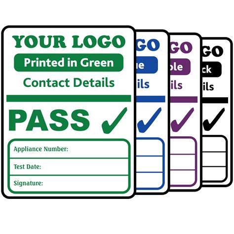 Buy Custom PAT Test Labels | Pat Labels Online