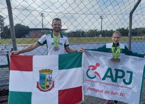 Paratleta Jaraguaense Conquista Tr S Medalhas No Parajasc