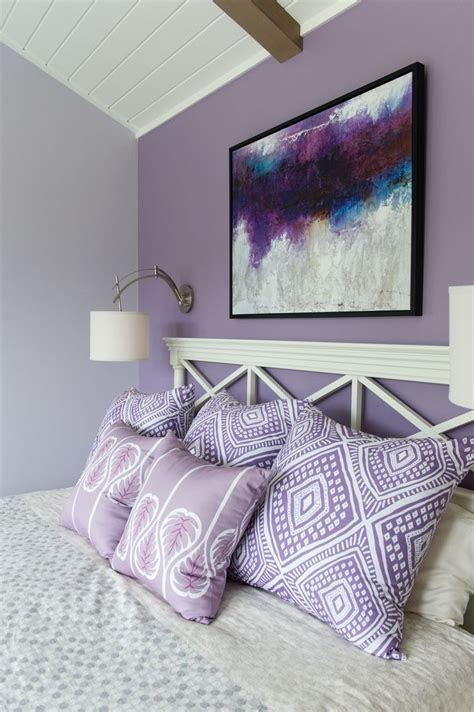 Idea House 2017 | Ground-Floor Living | Purple master bedroom, Purple ...