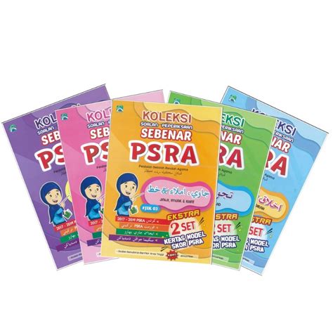 Terlaris Ready Stok Koleksi Buku Soalan Peperiksaan Sebenar Psra