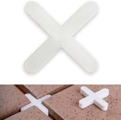 Lilaris Tile Crosses 2mm Thick 100 Pieces Cross Joints For Even