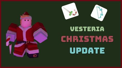 Vesteria Christmas Update New Map Items Showcase Youtube