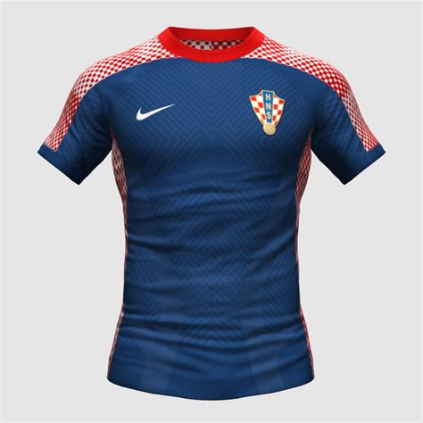 Croatia Euro 2024 Away Kit FIFA 23 Kit Creator Showcase