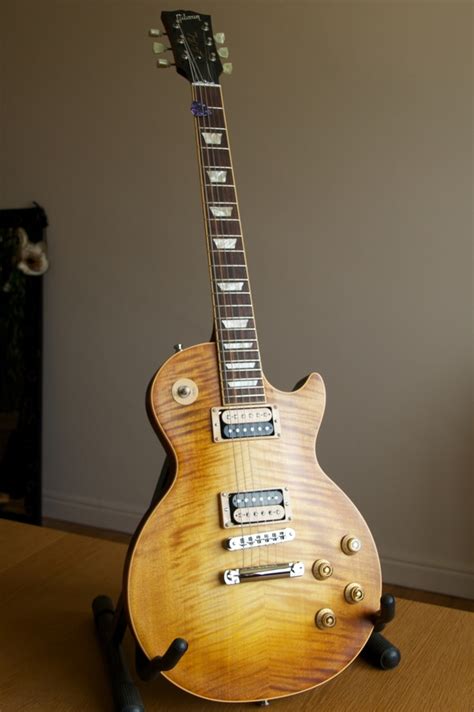 Photo Gibson Les Paul Standard Faded 50s Neck Gibson Les Paul