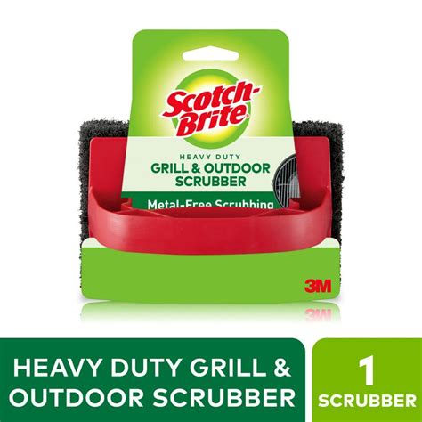 Scotch Brite Scrubber Polyester Grill Scouring Pad At