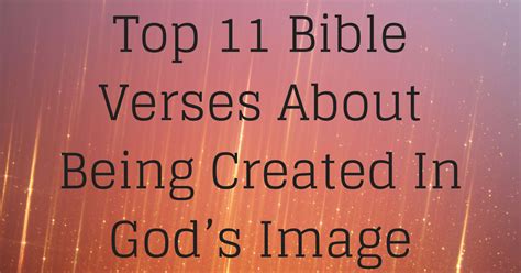 Bible Verses About Image And Likeness Of God The Meta Pictures