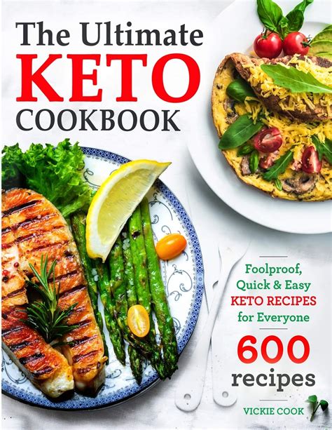 The Ultimate Keto Cookbook Foolproof Quick Easy Keto Recipes For