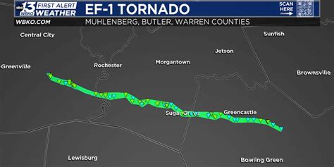 UPDATE: National Weather Service surveys confirm tornado locations