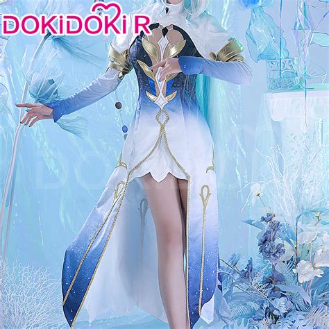 【In Stock】DokiDoki-R Game Genshin Impact Cosplay Focalors Hydro Archon ...