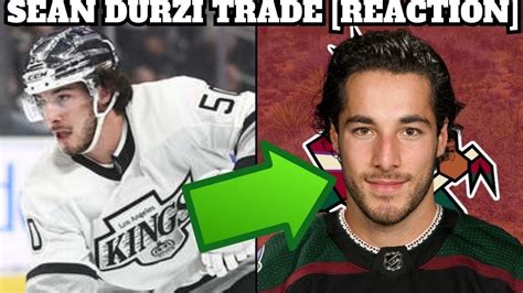 Arizona Coyotes Fleece La Kings Sean Durzi Trade Reaction Youtube