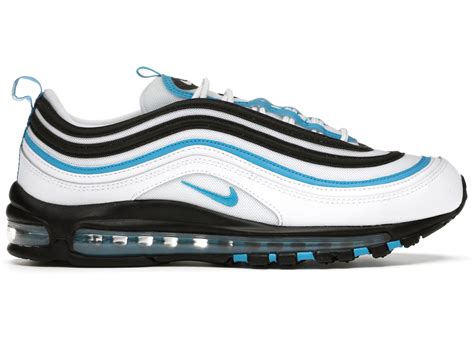 Nike Air Max 97 White Black Laser Blue Men's - CZ8682-100 - US