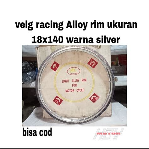 velg velek veleg velk light alloy rim racing variasi ukuran