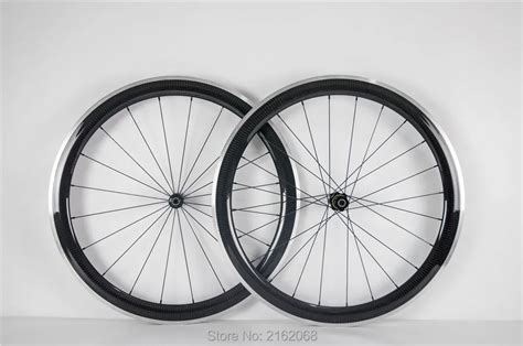 Newest Light 700C 50mm Racing Road Bike 3K Twill Carbon Fibre Clincher