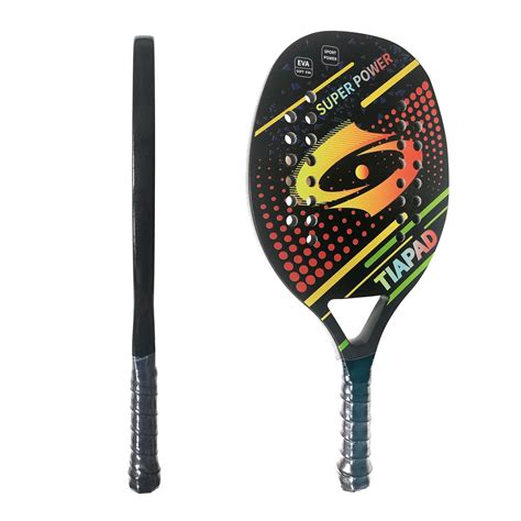 Medium Balance Carbon Beach Tennis Racket Tennis Beach Racket Factory