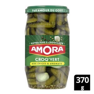 Acheter Amora Cornichons Extra Fins Croq Vert Pices Aromates G