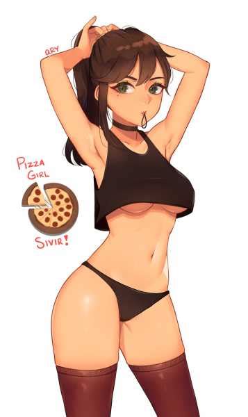 Pizza Delivery Sivir Tying Hir Ary League Of Legends Hentai Arena