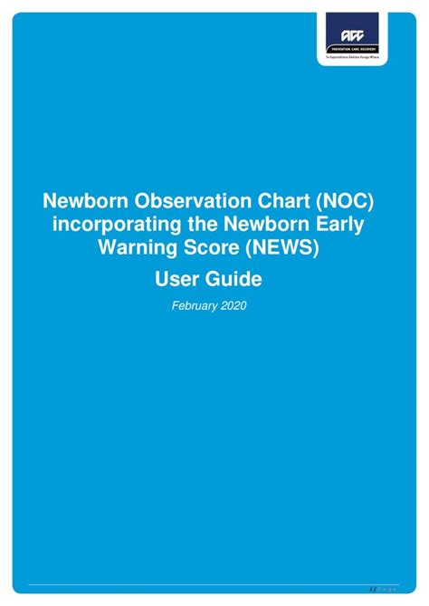 Pdf Newborn Observation Chart Noc Incorporating The Newborn