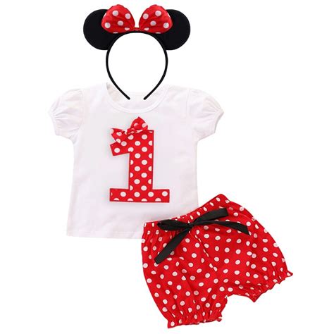 Venta Traje De Minnie Mouse Para Ni A En Stock