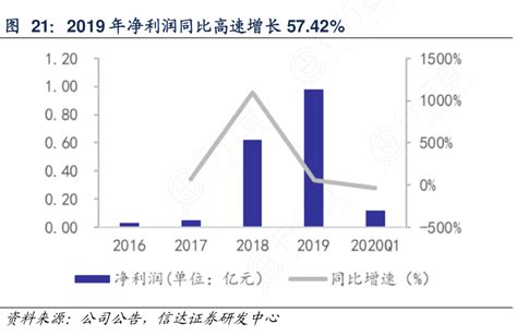 图21：2019年净利润同比高速增长57 42行行查行业研究数据库