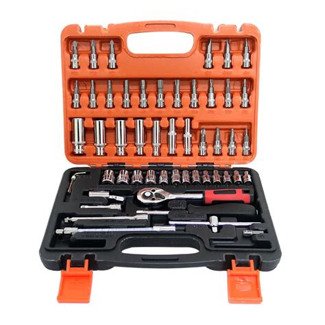 Piece Set Of Car Repair Tool Kit Inch Socket Set Car Repair