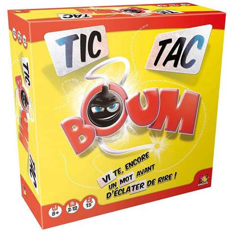 Tic Tac Boum Asmodee Acheter Sur La Boutique Bcd Jeux