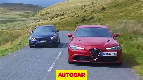 Alfa Romeo Giulia Quadrifoglio Vs 2018 BMW M3 Competition Pack Super