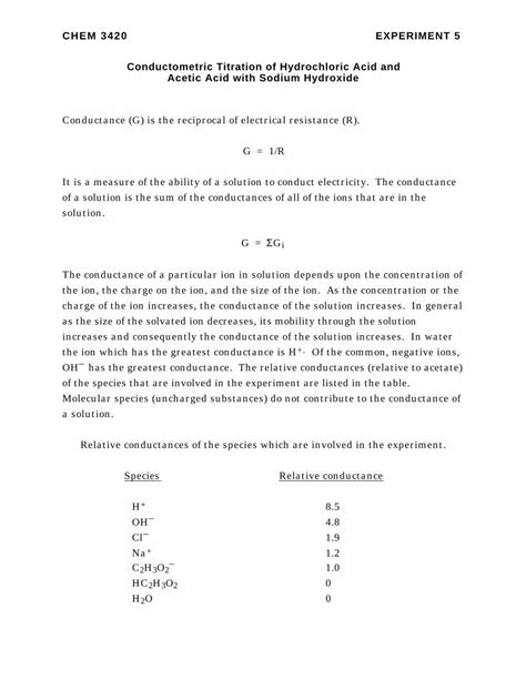 PDF Conductometric Titration Exp5 DOKUMEN TIPS