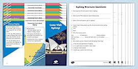 Travel Brochure Pack Teacher Made Twinkl