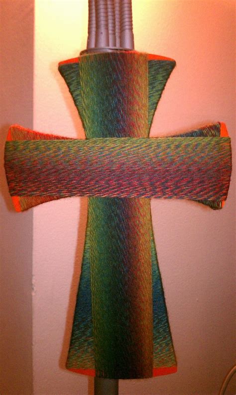 Yarn Wrapped Cross