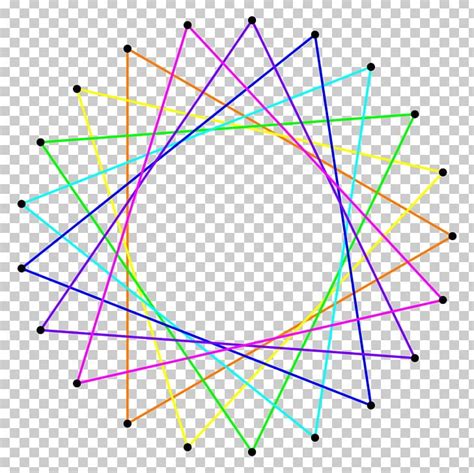 Icositetragon Angle Circle Star Polygon PNG Clipart Angle Area