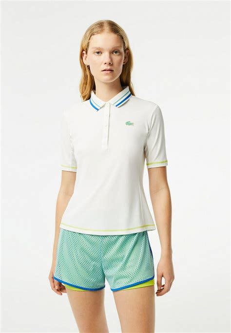 Lacoste Sport Tennis Tour Poloshirt Blanc Crème Zalando Nl