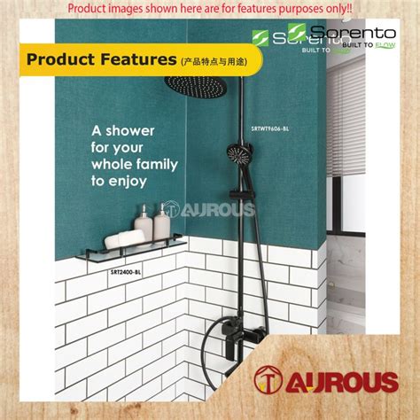 Sorento Bathroom Ways Exposed Shower Set C W Functions Hand Shower