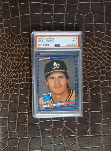 Donruss Jose Cansecopsa Rookie Rc Ebay