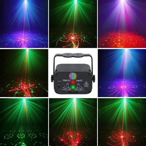 Party Dj Disco Stage Light With Sound Activated And