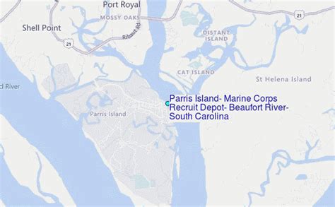 Parris Island Marine Corps Recruit Depot Beaufort River South