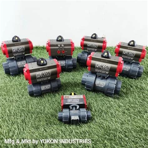 YUKON Pneumatic UPVC CPVC PPH Ball Valve Valve Size 1 Inch At Rs 2200