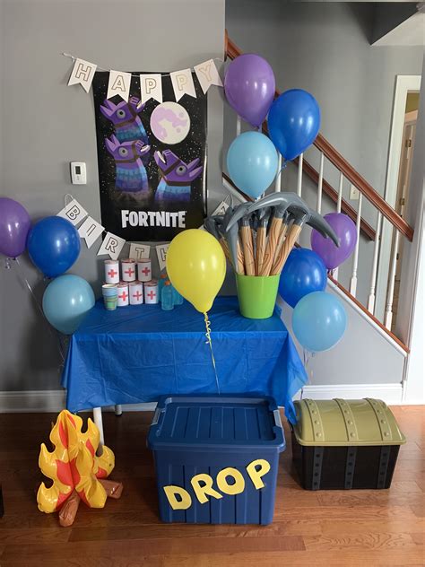 Fortnite Diy Birthday Decorations Do It Yourself