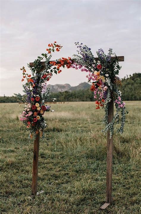 27 Beautiful Floral Wedding Arches To Swoon Over | Fall wedding arches ...