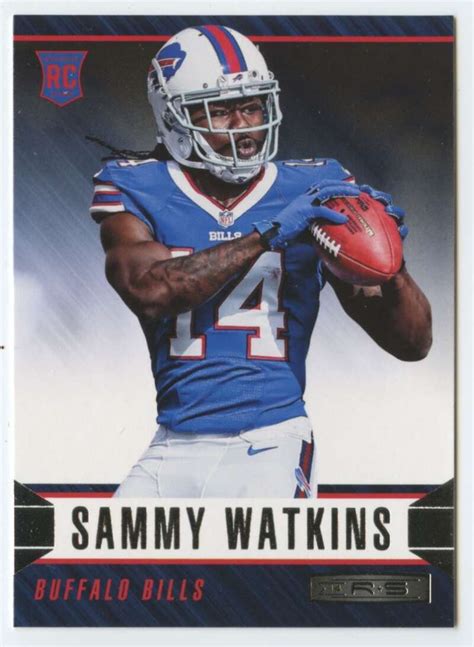 2014 Rookies And Stars Rookies 180 Sammy Watkins NM MT RC Rookie Bills