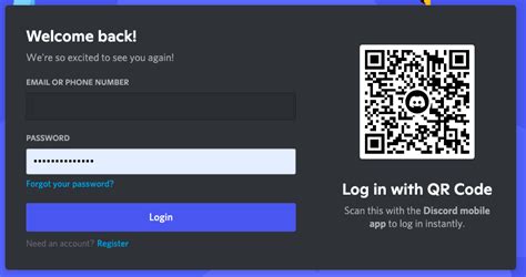 Discord Login Code Login Pages Info