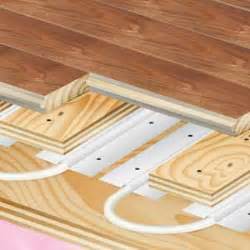 Radiant Floor Heating Installation Hardwood Flooring By Gemini