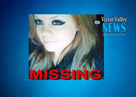 Update 27 Year Old Missing Woman Safely Located Victor Valley News