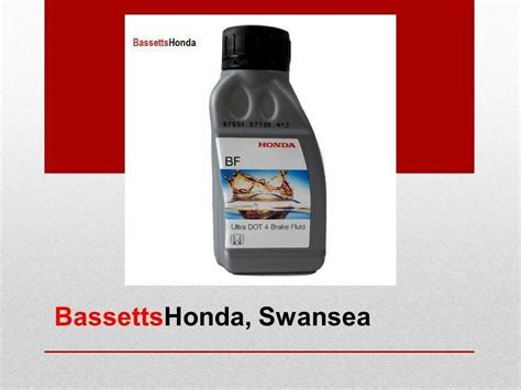 GENUINE HONDA BRAKE FLUID 500ML