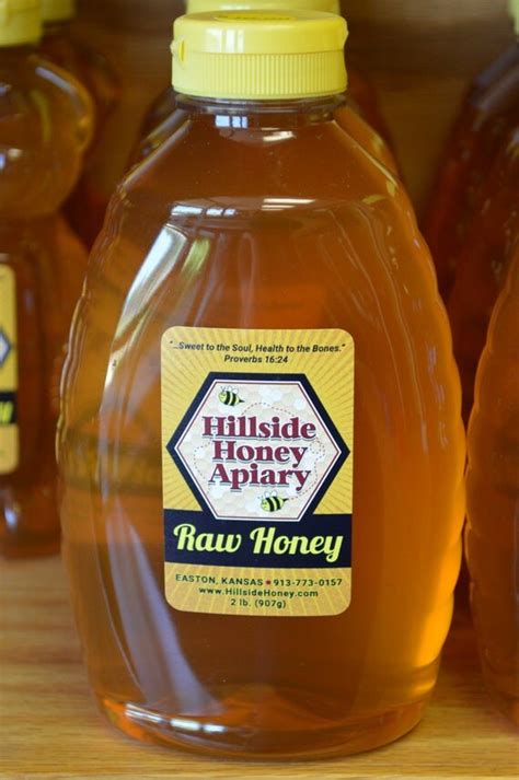 Pure Raw Unpasteurized Honey 16 Oz By Hillsidehoneyapiary