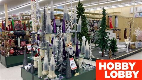 Hobby Lobby Christmas Decorations Christmas Ornaments Decor Shop With Me Shopping Store Walk