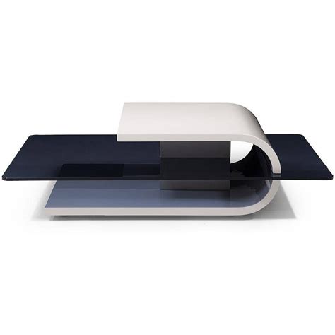 15 Ideas of Modern Black Glass Coffee Table