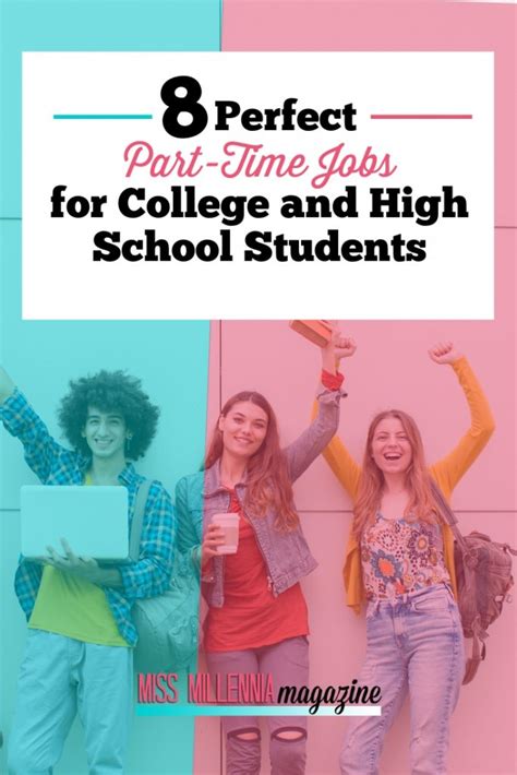 8 Perfect Part Time Jobs For High School And College Students 2023