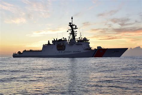 Seventh Legend Class U S Coast Guard Cutter Conducts Final Sea Trials