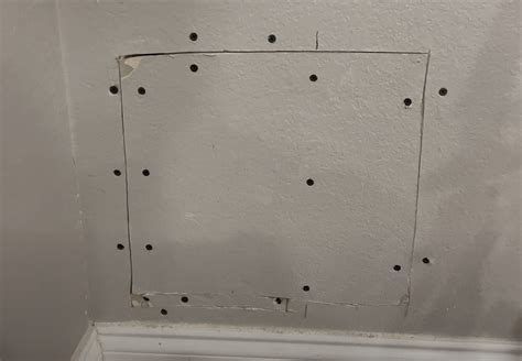 How to patch a drywall hole — dawson.diy